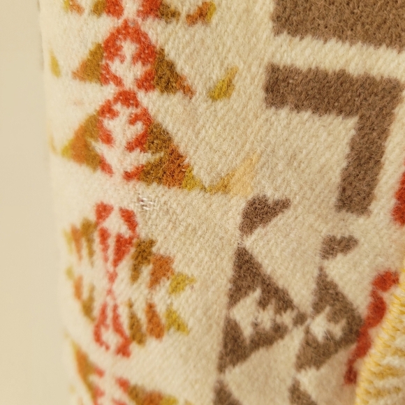 Vintage Women's Southwestern Western Long Wool Cowgirl Vest Size Large - Picture 9 of 9